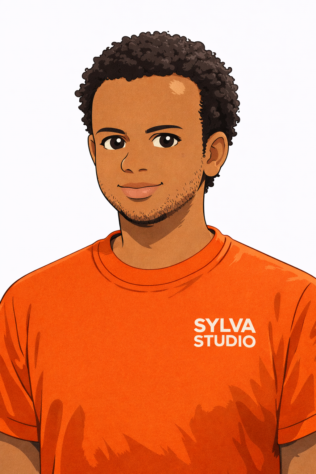 Founder of Sylva Studio, illustrated
